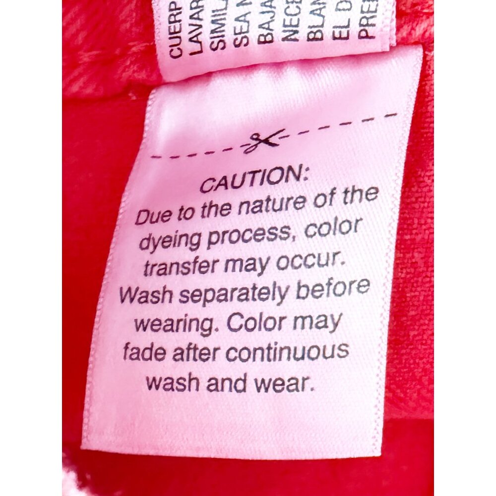 Universal Thread High-Rise Sailor Wide Leg Comfort Stretch Ankle Jeans Red - Picture 11 of 13